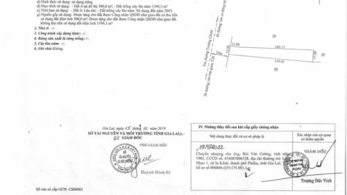 [Pleiku] MẶT TIỀN 12M TRƯỜNG CHINH – QUỸ ĐẤT LỚN, TIỀM NĂNG KINH DOANH