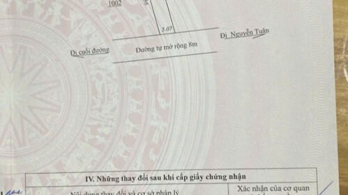 [Pleiku] ĐẤT MT NGUYỄN TUÂN NỐI DÀI, THÔNG LẠC LONG QUÂN, GIÁ 820TR/LÔ