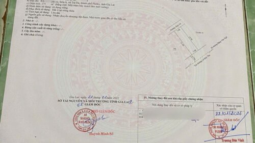 [Pleiku] MẶT TIỀN LÊ ĐỨC THỌ – ĐỐI DIỆN BV NHI SẢN | 7X25 FULL TC